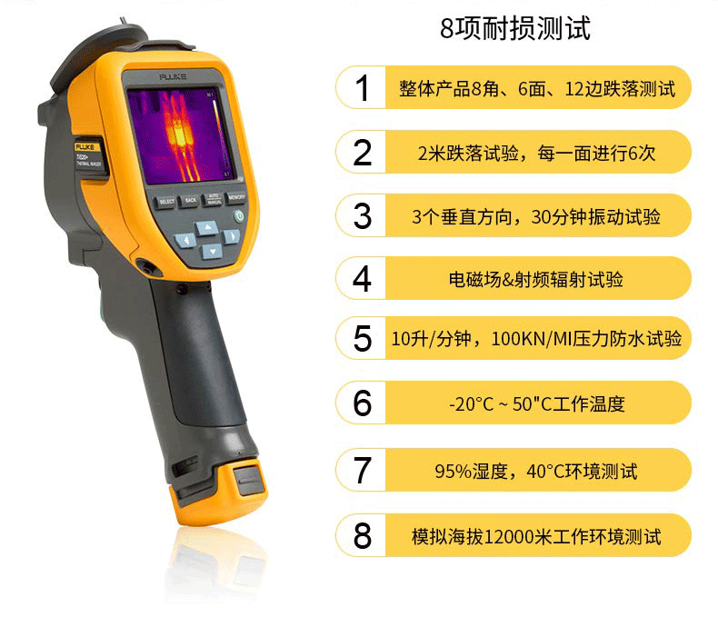 福禄克Fluke-TiS20+/TiS20+ MAX 手持式红外热像仪