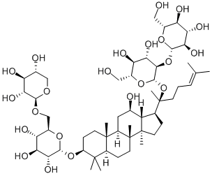 R-人参皂苷Rg3,分析对照品,98%,38243-03-7、20(R)Ginsenoside Rg3,分析对照品,98％